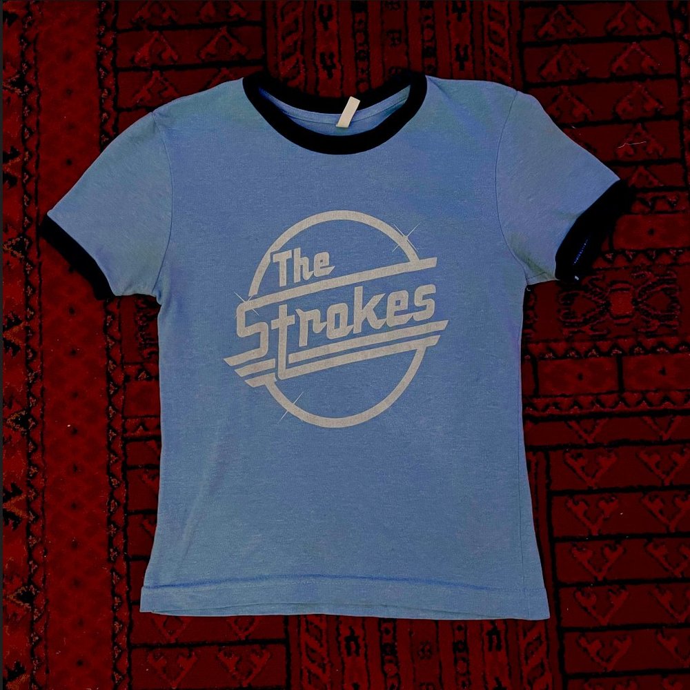 RARE Vintage Y2K 2000s The Strokes Band Tee